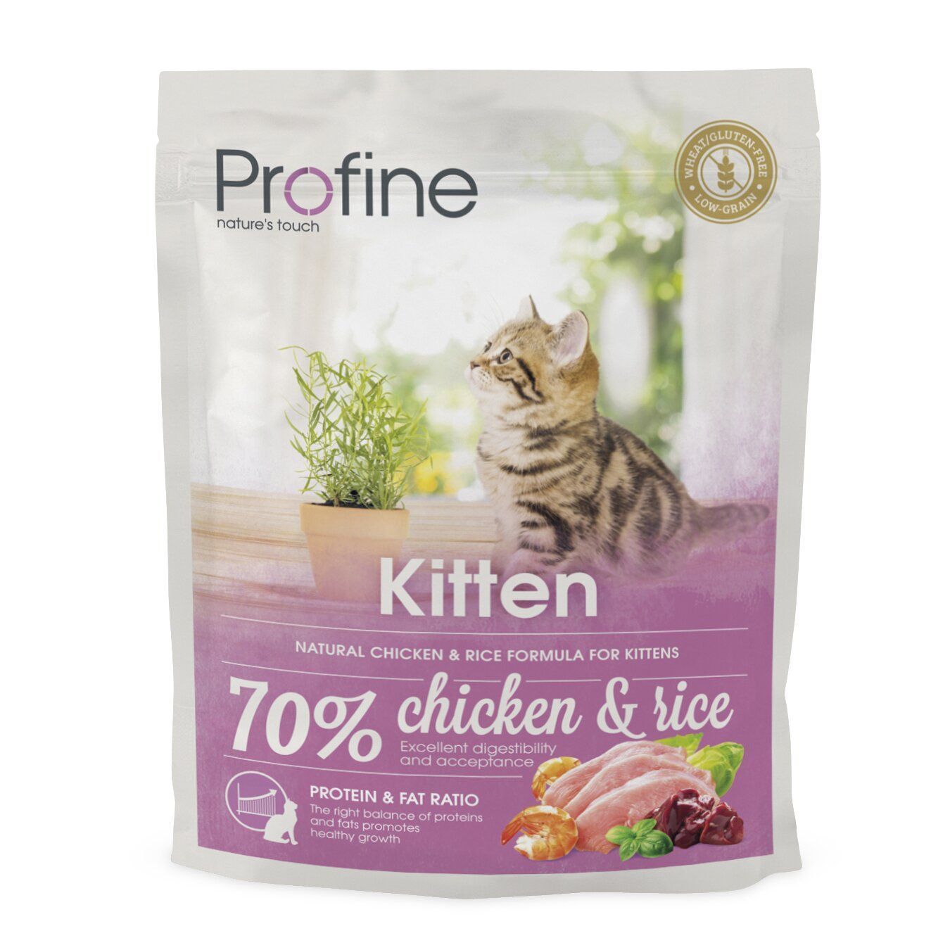 Сухой корм для котят Profine Cat Kitten 300 г - курица и рис Сухой корм для котят Profine Cat Kitten 300 г - курица и рис