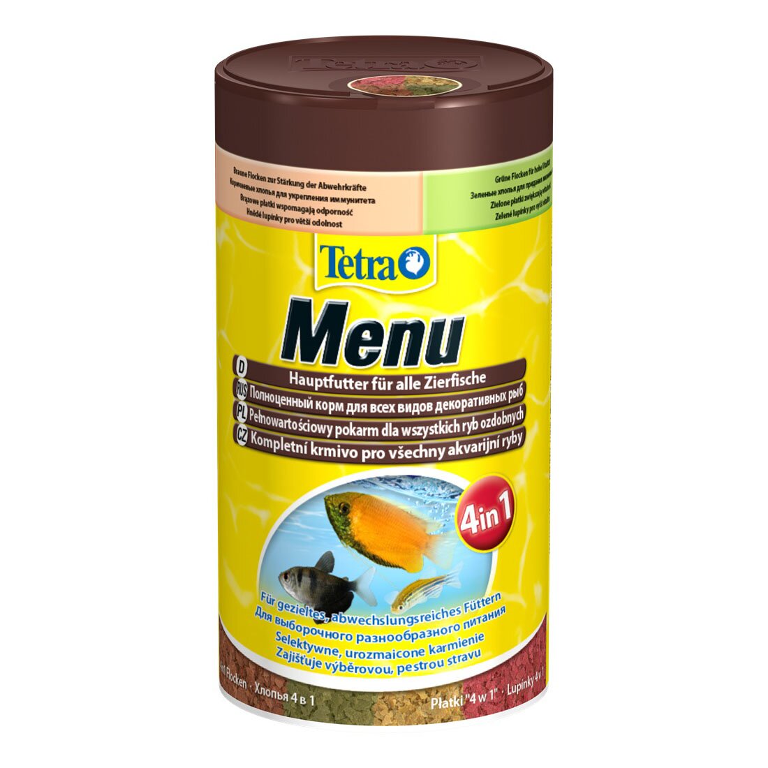 Сухий корм для акваріумних риб Tetra в пластівцях «Menu» 100 мл (для всіх акваріумних риб) Сухий корм для акваріумних риб Tetra в пластівцях «Menu» 100 мл (для всіх акваріумних риб)