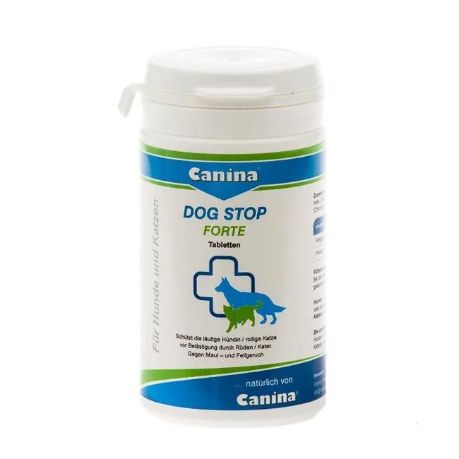 Засіб Canina «Dog Stop Forte» 60 таблеток (проти статевої охоти) Засіб Canina «Dog Stop Forte» 60 таблеток (проти статевої охоти)