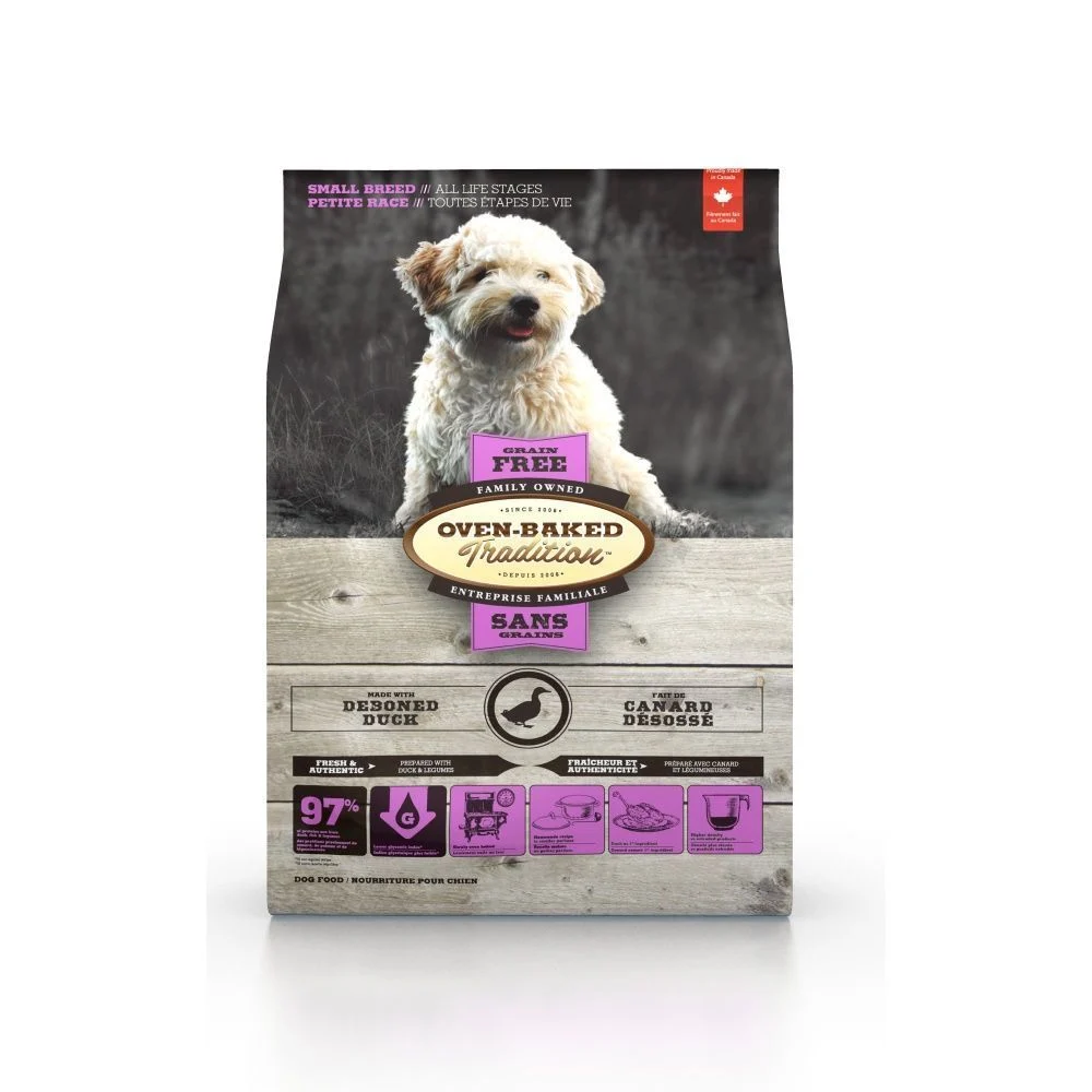 Сухий корм для собак Oven-Baked Tradition Small Breed Adult 4,54 кг - качка Сухий корм для собак Oven-Baked Tradition Small Breed Adult 4,54 кг - качка
