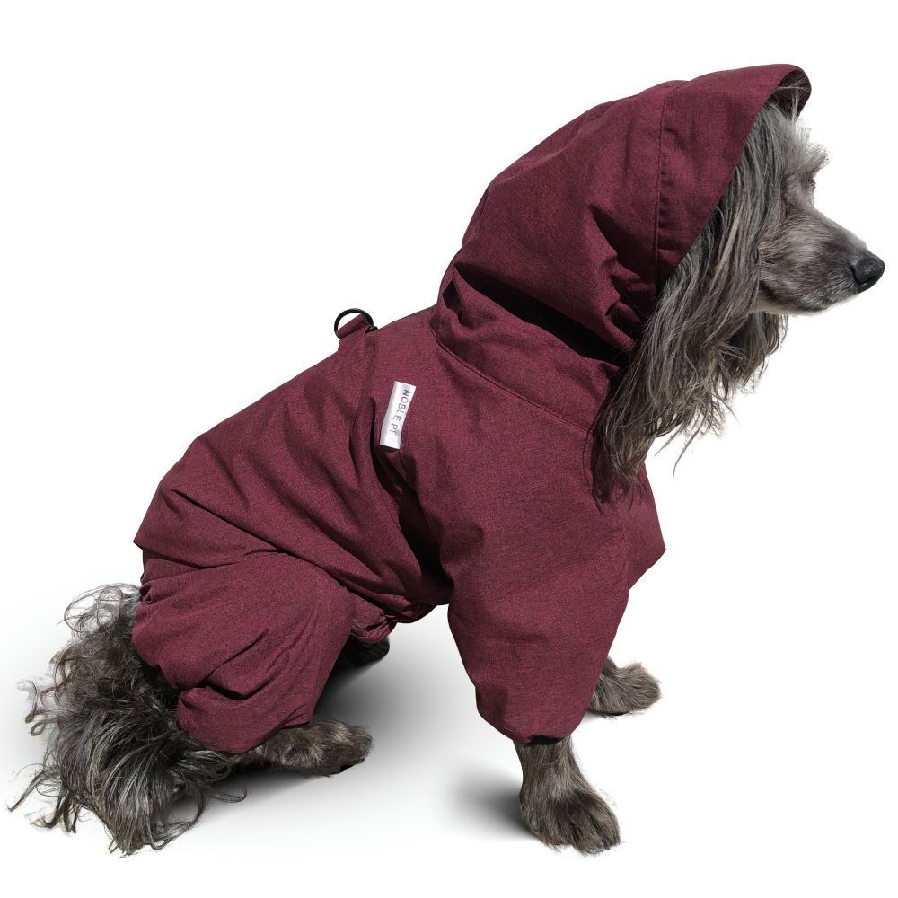 Комбінезон для собак Noble Pet Travis M - бордовий