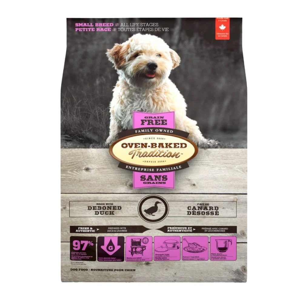 Сухий корм для собак Oven-Baked Tradition Small Breed Adult 4,54 кг - качка Сухий корм для собак Oven-Baked Tradition Small Breed Adult 4,54 кг - качка