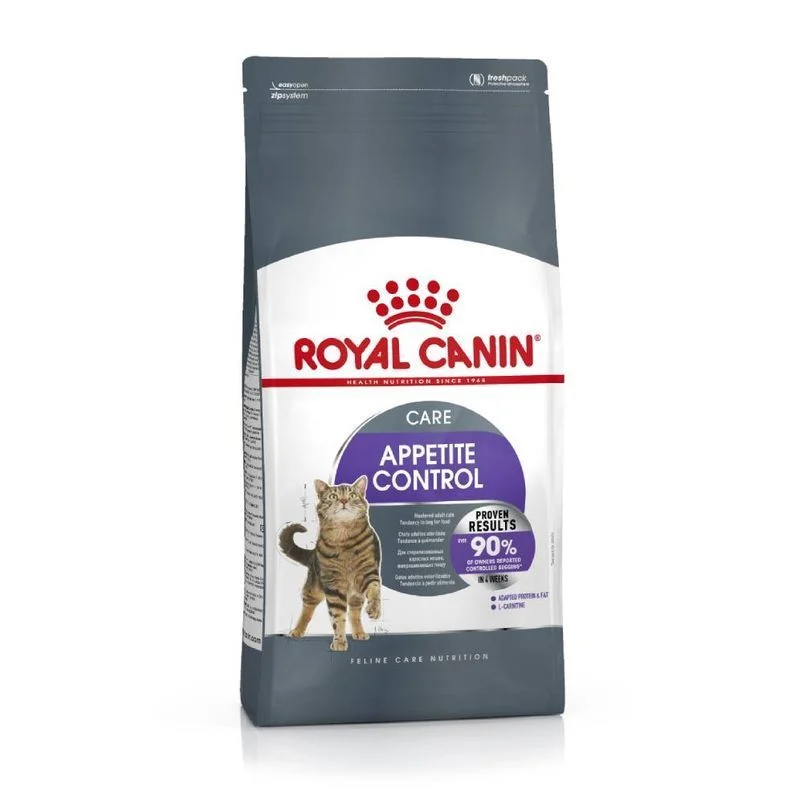Набор сухого и влажного корма для кошек Royal Canin Appetite Control 2 кг + 4 шт. по 85 г