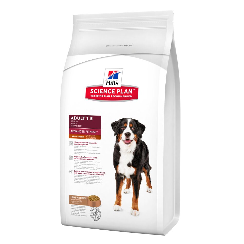 Сухий корм для дорослих собак великих порід Hills Science Plan Canine Adult Advanced Fitness Large Breed 3 кг (ягня та рис) Сухий корм для дорослих собак великих порід Hills Science Plan Canine Adult Advanced Fitness Large Breed 3 кг (ягня та рис)