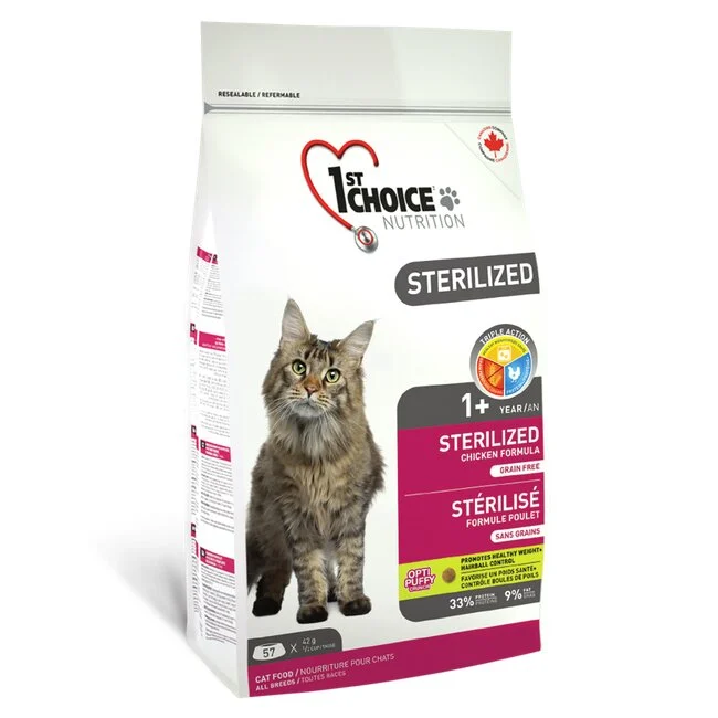 Сухой корм для стерилизованных кошек 1st Choice Sterilized 320 г - курица