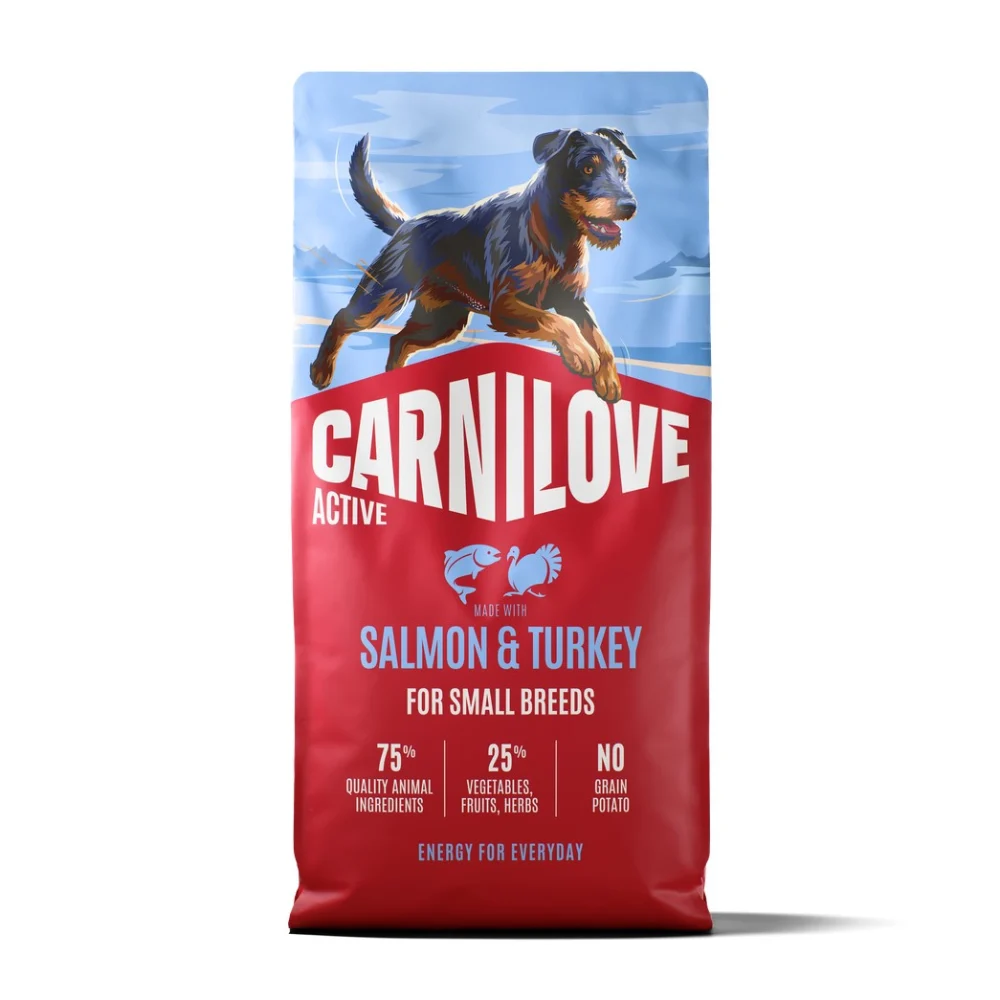 Сухой корм для собак Carnilove Active Small Breeds 12 кг - лосось и индейка