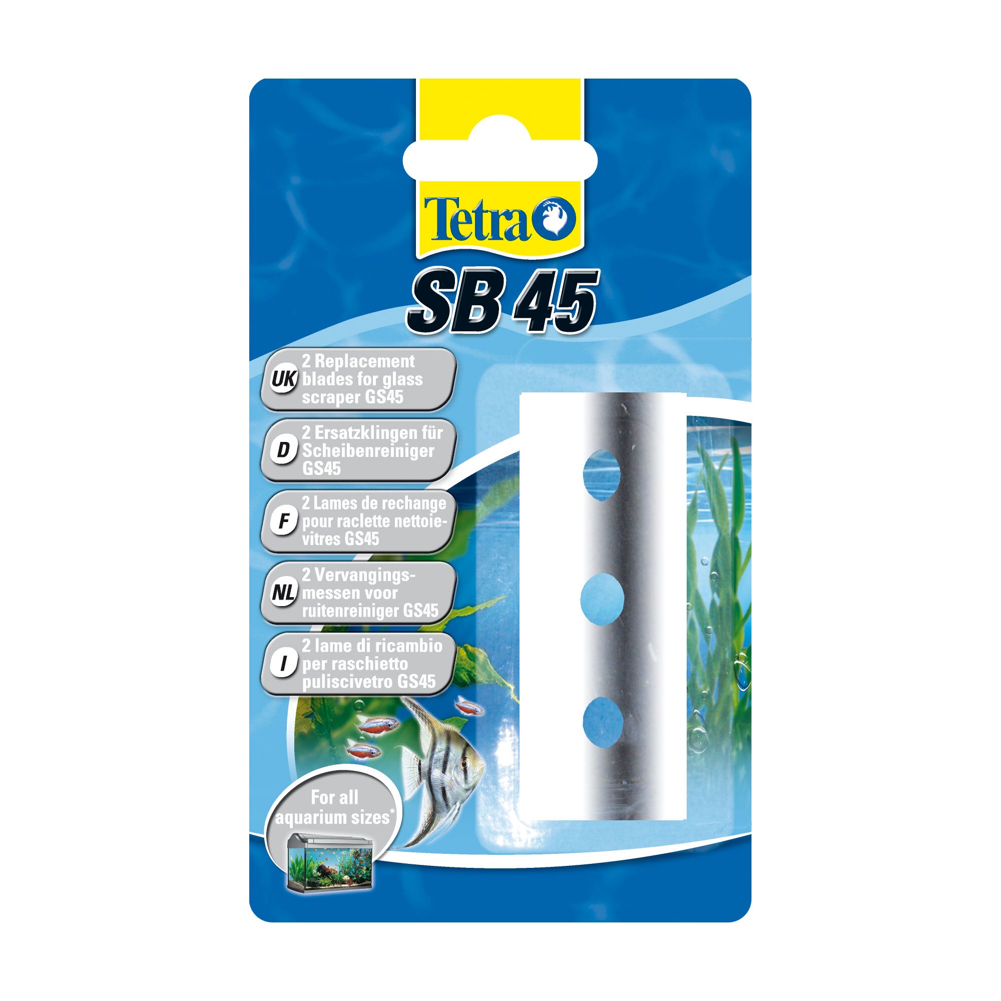 Сменное лезвие Tetra «SB 45» для скребка арт. 728738 Сменное лезвие Tetra «SB 45» для скребка арт. 728738