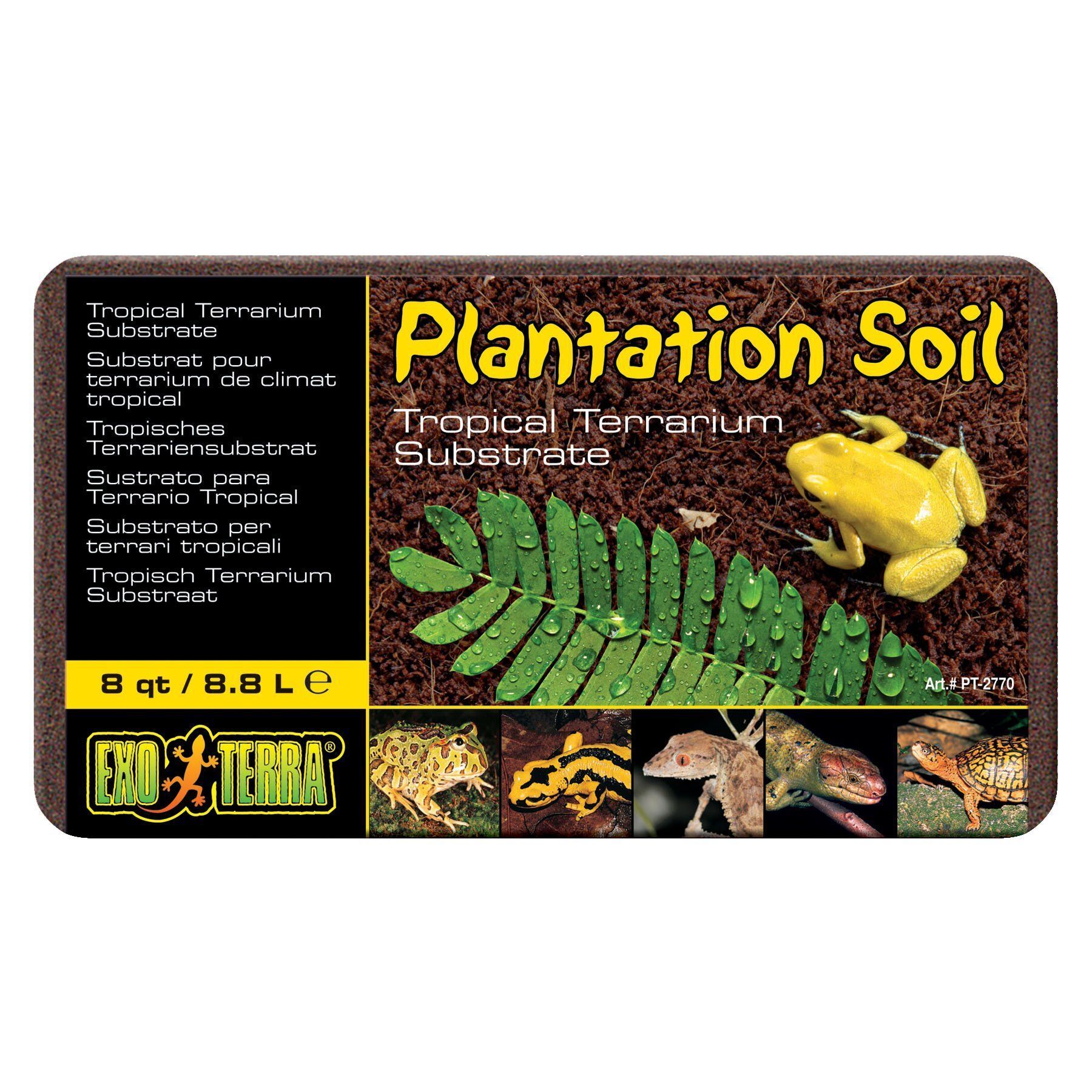 Exo Terra Plantation Soil наповнювач для тераріума 8,8 л Exo Terra Plantation Soil наповнювач для тераріума 8,8 л