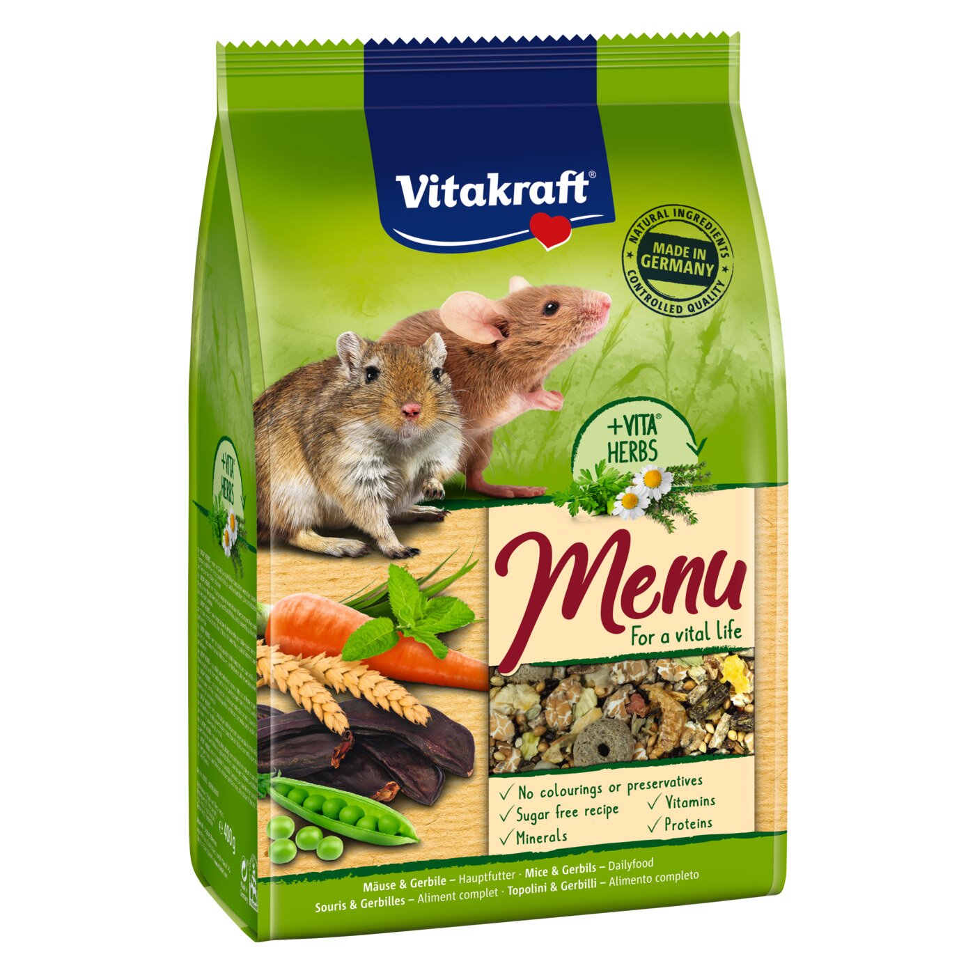 Корм для мышей Vitakraft «Premium Menu Vital» 400 г