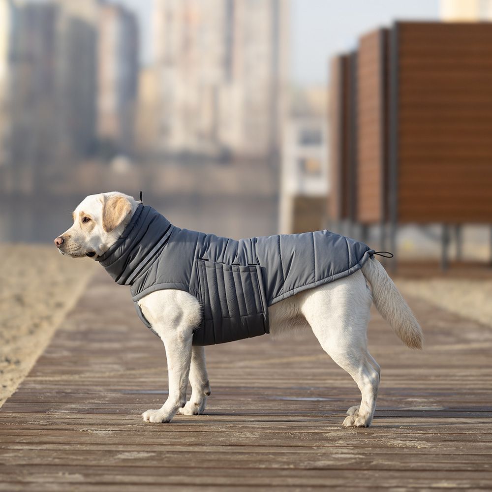Noble Pet Bobby пуховик для собак 2XL сірий Noble Pet Bobby пуховик для собак 2XL сірий