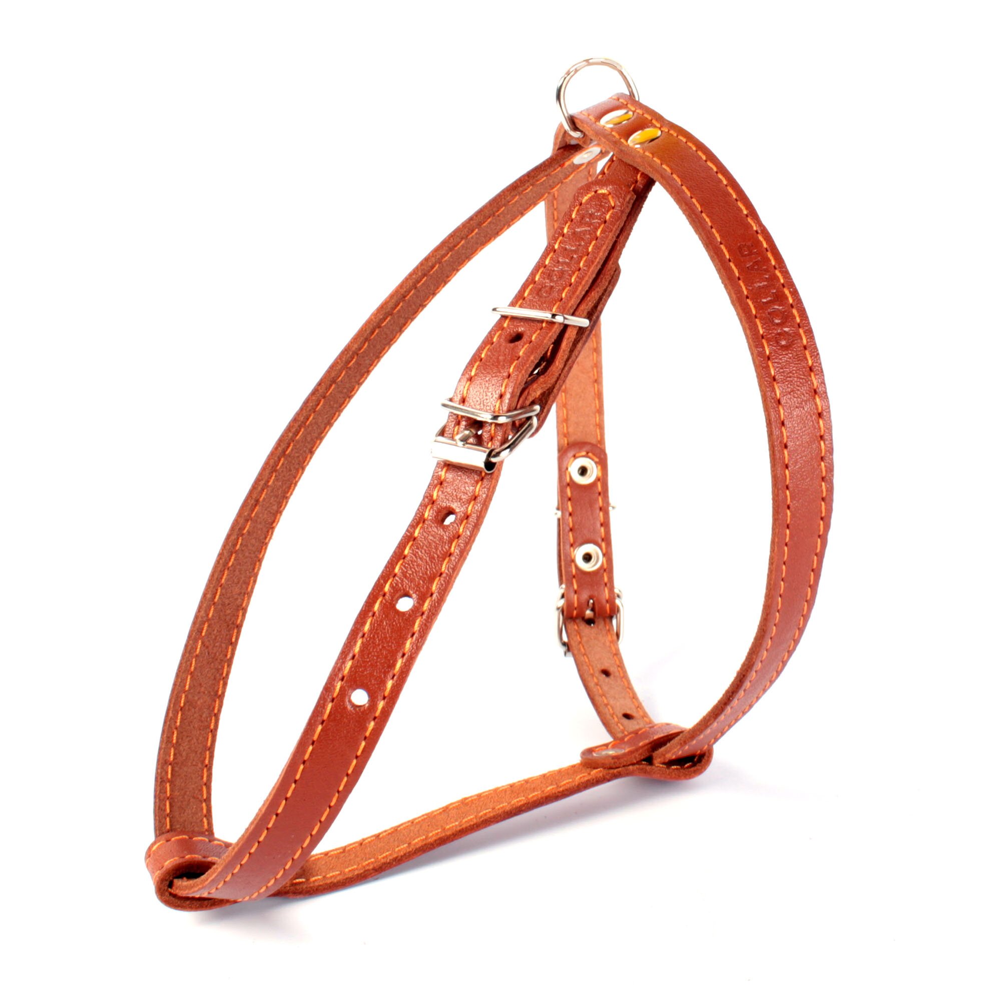 Шлейка Collar кожаная А:40-48 см / В:43-51 см / 14 мм (коричневая, черная) Шлейка Collar кожаная А:40-48 см / В:43-51 см / 14 мм (коричневая, черная)