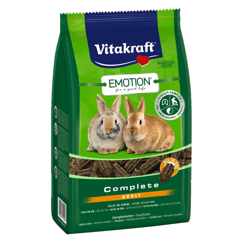 Корм для кроликов Vitakraft «Emotion Complete» 800 г