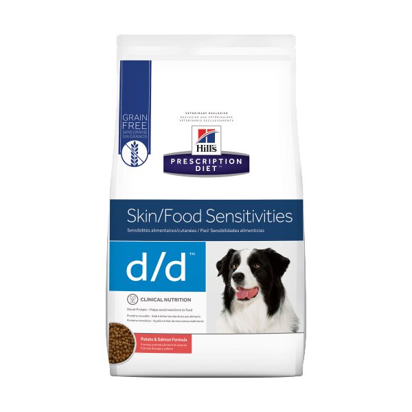 Сухий корм для собак, при харчовій алергії Hills Prescription Diet Canine d/d 2 кг (лосось та рис) Сухий корм для собак, при харчовій алергії Hills Prescription Diet Canine d/d 2 кг (лосось та рис)
