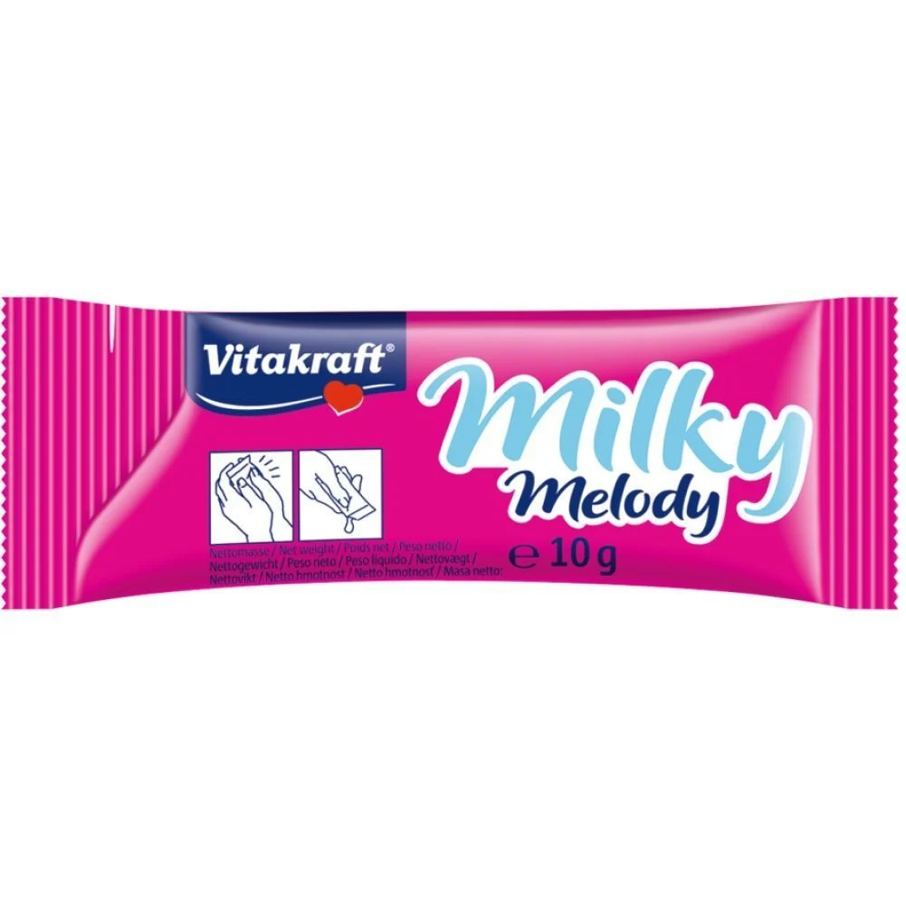 Ласощі для котів Vitakraft Milky Melody 10 г - сир Ласощі для котів Vitakraft Milky Melody 10 г - сир
