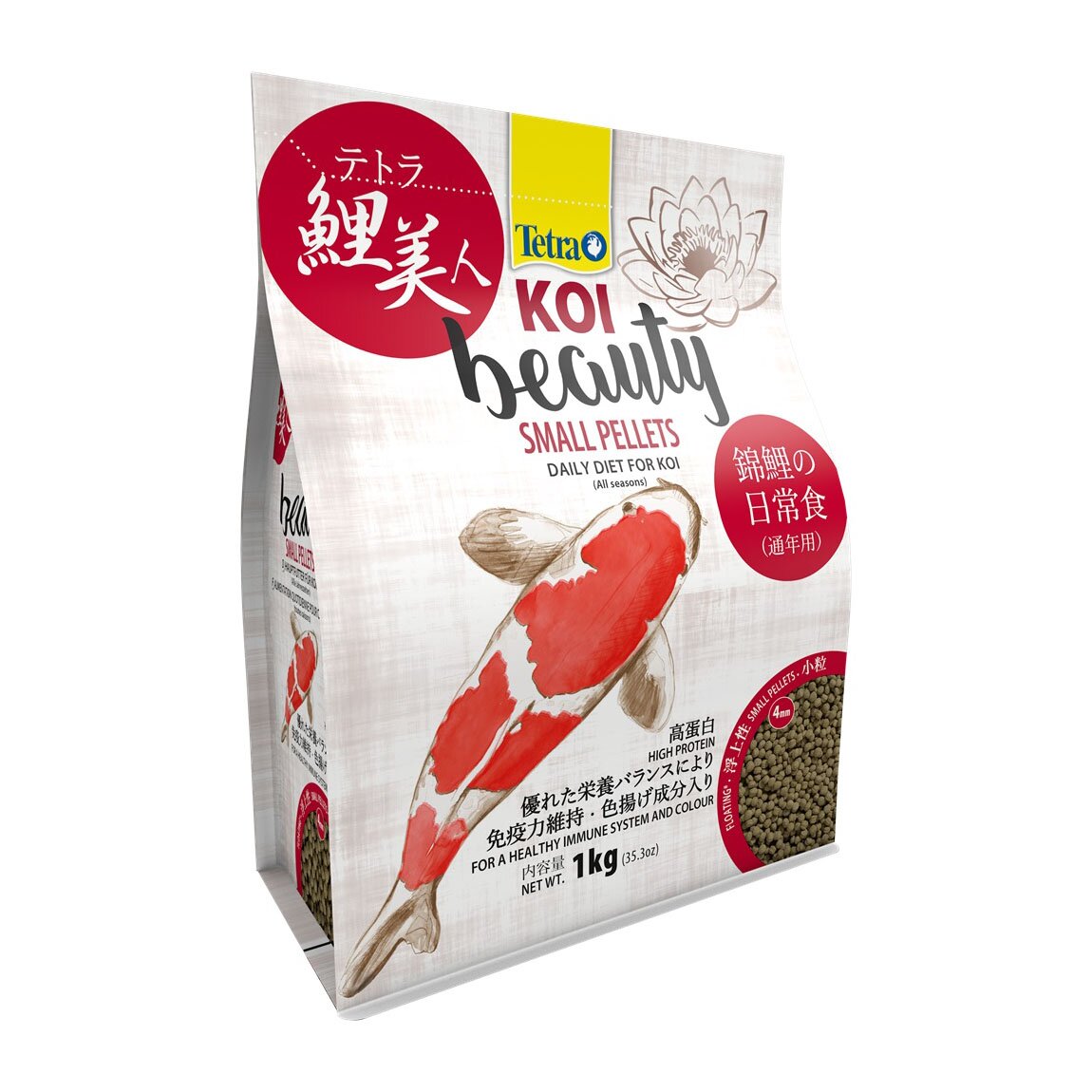 Сухий корм для ставкових риб Tetra в гранулах «KOI Beauty Small» 4 л (для коропів кої) Сухий корм для ставкових риб Tetra в гранулах «KOI Beauty Small» 4 л (для коропів кої)