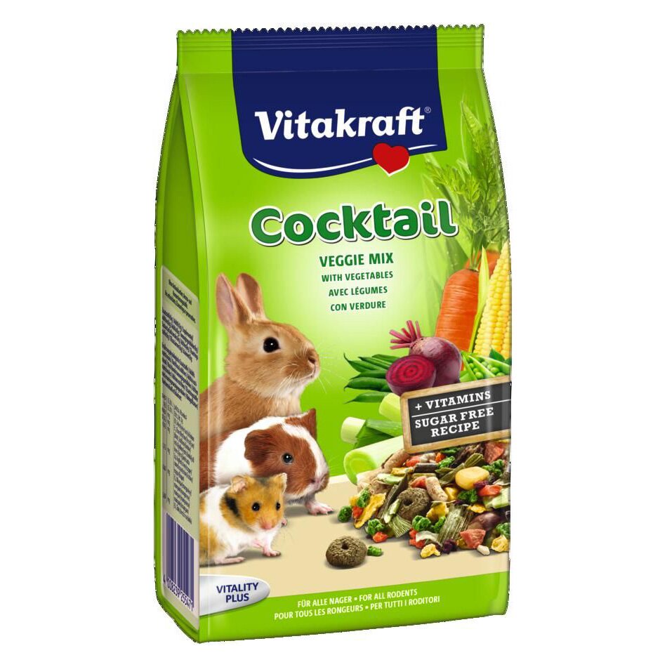 Лакомства для грызунов Vitakraft «Cocktail Veggie Mix» 150 г (овощи) Лакомства для грызунов Vitakraft «Cocktail Veggie Mix» 150 г (овощи)