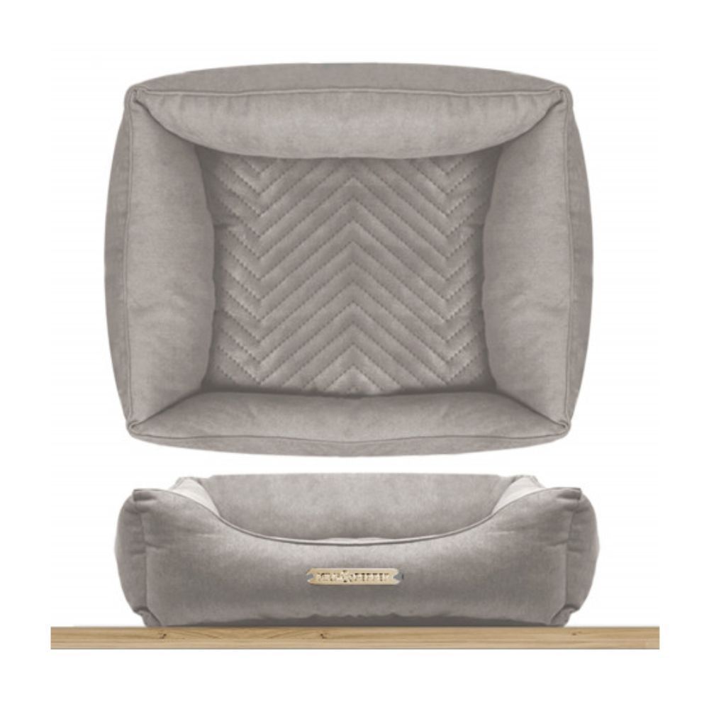 Milk & Pepper Palais Royal диван для собак 75х55х20 см - серый Milk & Pepper Palais Royal диван для собак 75х55х20 см - серый