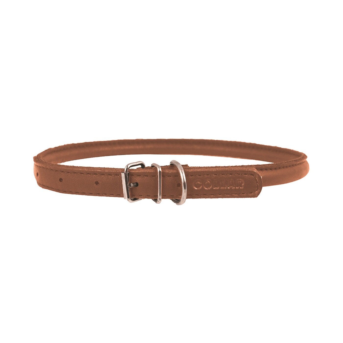 Ошейник Collar кожаный круглый «Soft» (Софт) 20-25 см / 8 мм (коричневый) Ошейник Collar кожаный круглый «Soft» (Софт) 20-25 см / 8 мм (коричневый)