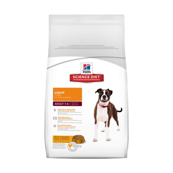 Сухий корм для собак із зайвою вагою Hills Science Plan Canine Adult Light 1,4 кг (курка) Сухий корм для собак із зайвою вагою Hills Science Plan Canine Adult Light 1,4 кг (курка)