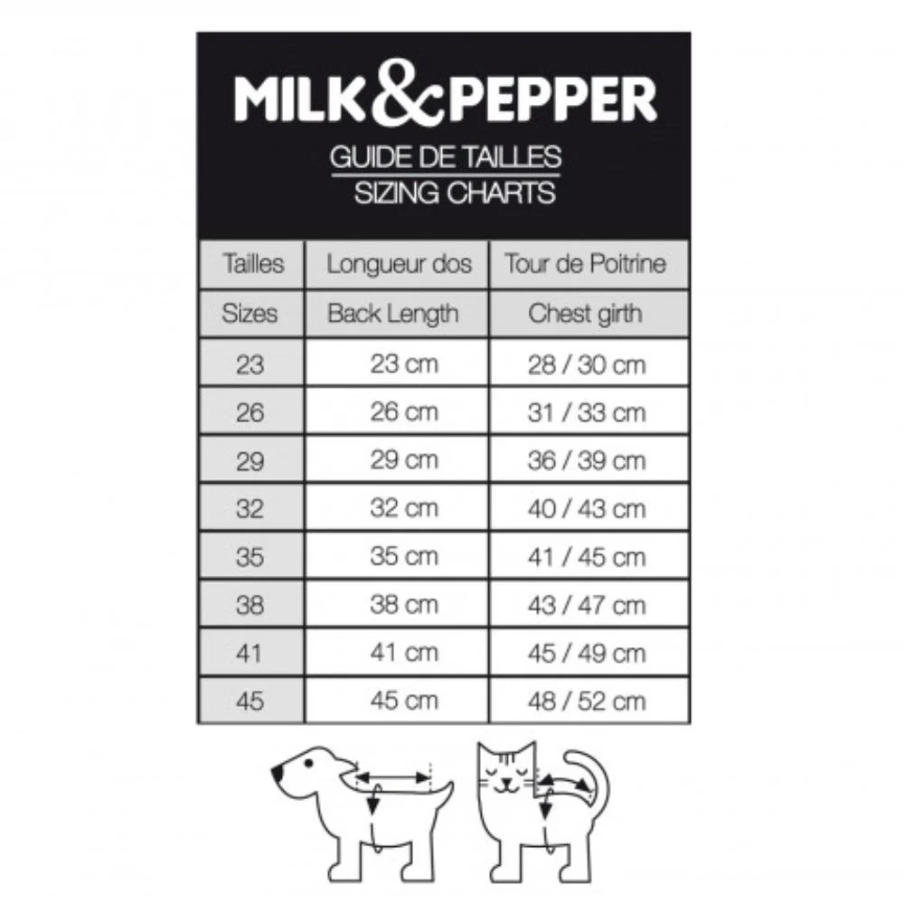 Milk & Pepper Almar жилетка для собак 26 - сіро-чорний Milk & Pepper Almar жилетка для собак 26 - сіро-чорний