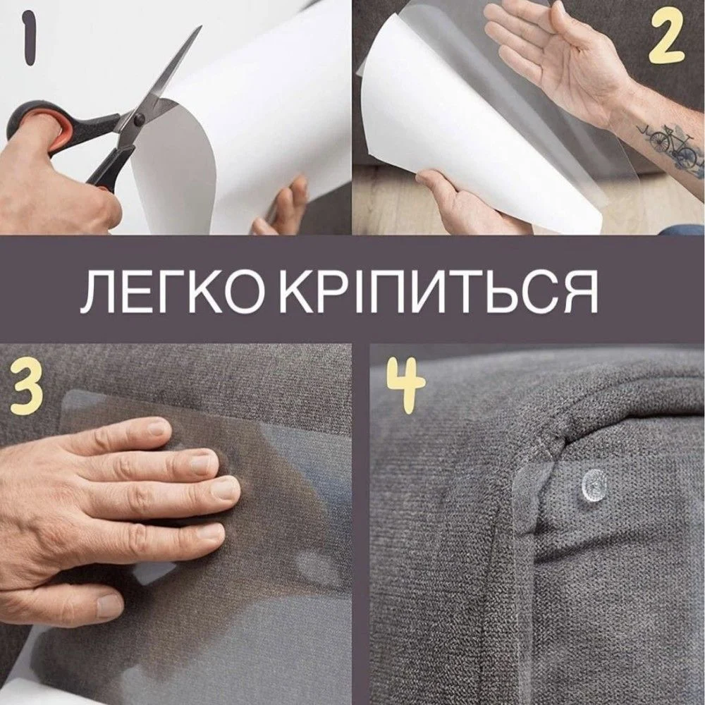 Захисна плівка для меблів Cat Shield 300х400 мм, комплект 6 шт.