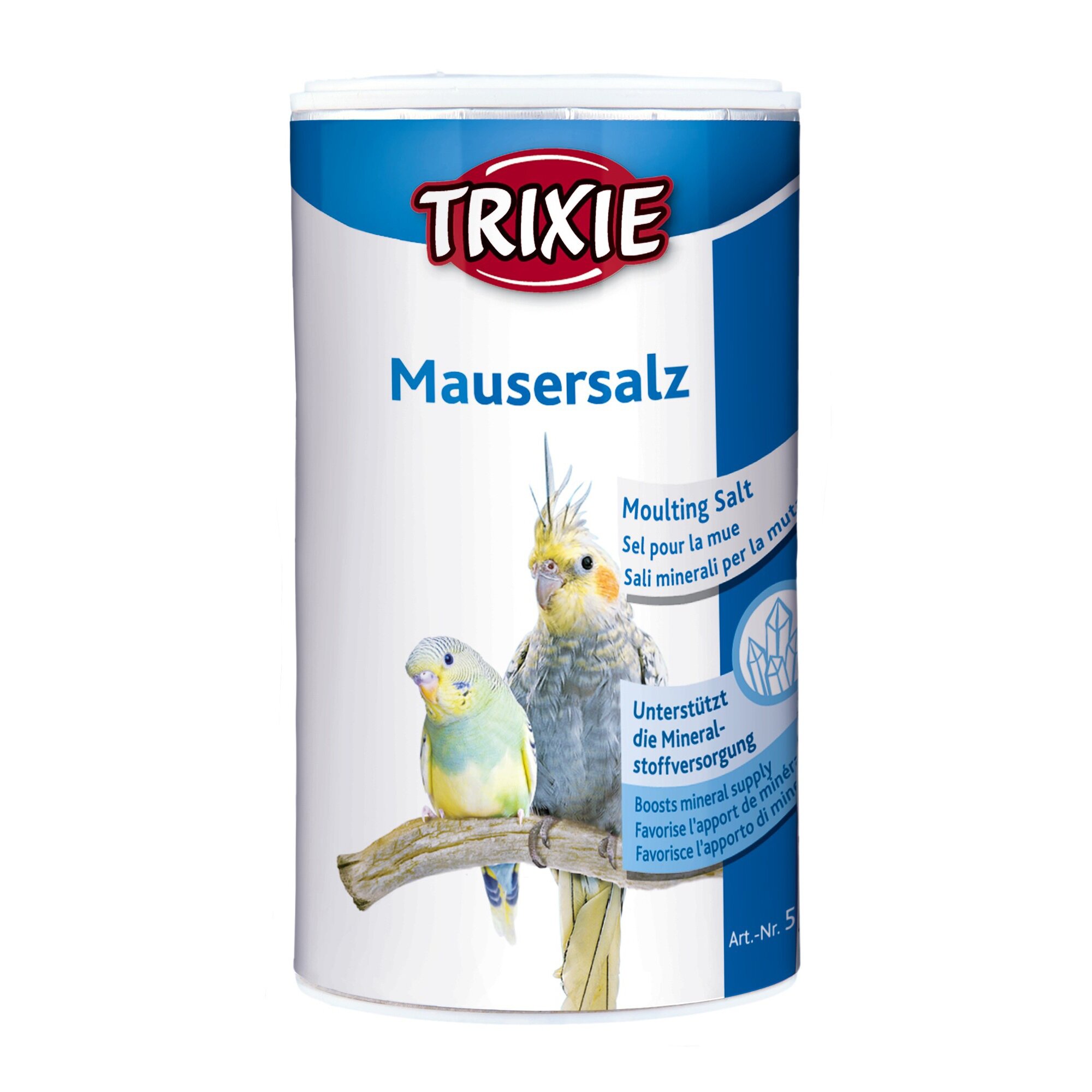 Вітаміни для птахів Trixie «Moulting Salt» гранули 100 г (мультимінерал)