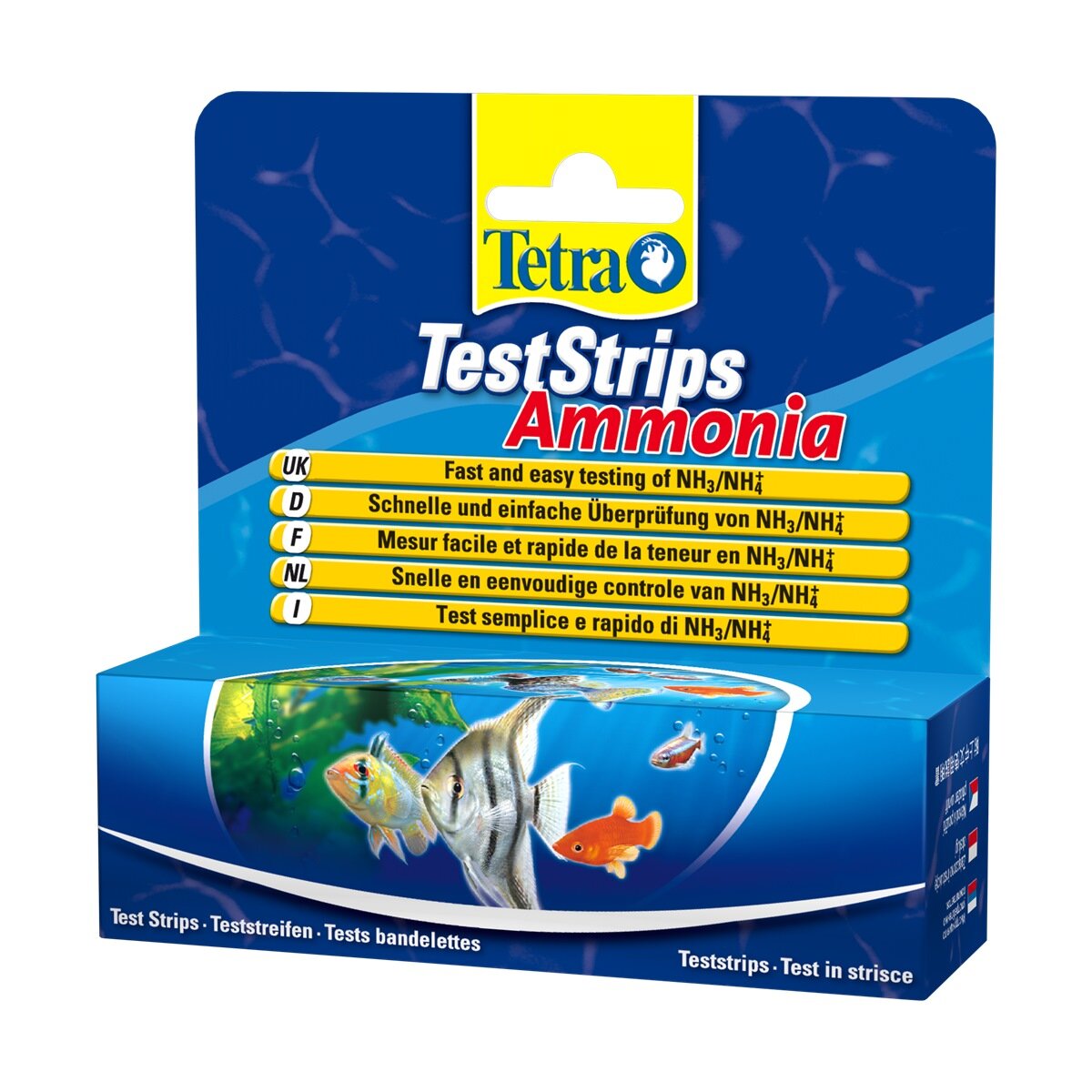 Индикаторный тест для воды на аммиак / аммоний Tetra «TestStrips Ammonia» Индикаторный тест для воды на аммиак / аммоний Tetra «TestStrips Ammonia»