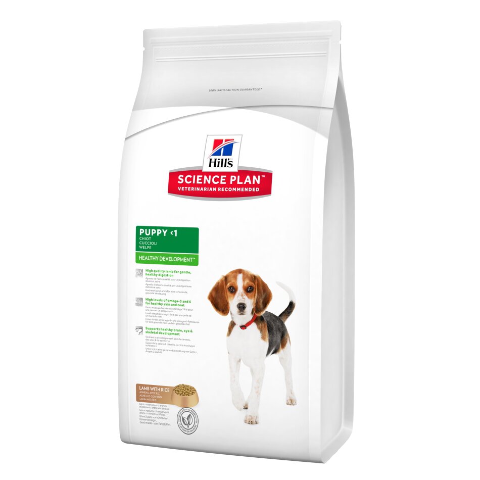 Сухий корм для цуценят та молодих собак середніх порід Hills Science Plan Puppy Healthy Development 1 кг (ягня та рис) Сухий корм для цуценят та молодих собак середніх порід Hills Science Plan Puppy Healthy Development 1 кг (ягня та рис)