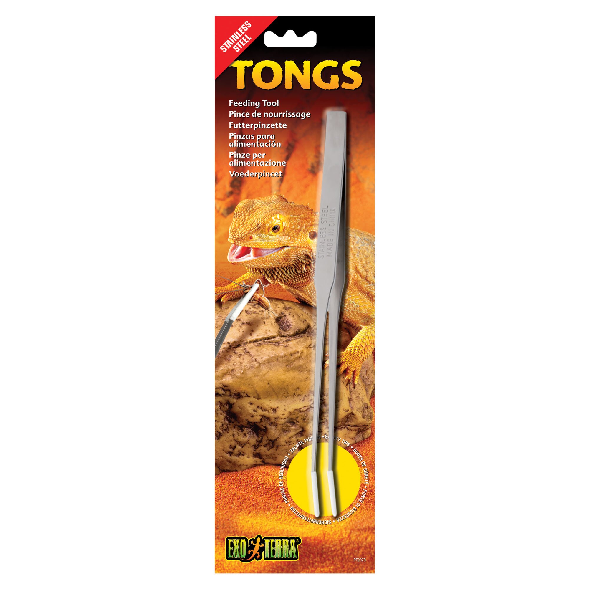 Пинцет для кормления Exo Terra «Tongs» изогнутый 25 см