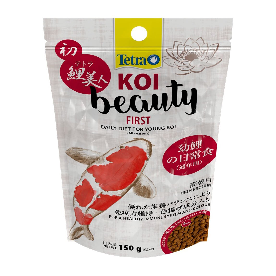 Сухий корм для ставкових риб Tetra в гранулах «KOI Beauty First» 150 г (для коропів кої) Сухий корм для ставкових риб Tetra в гранулах «KOI Beauty First» 150 г (для коропів кої)