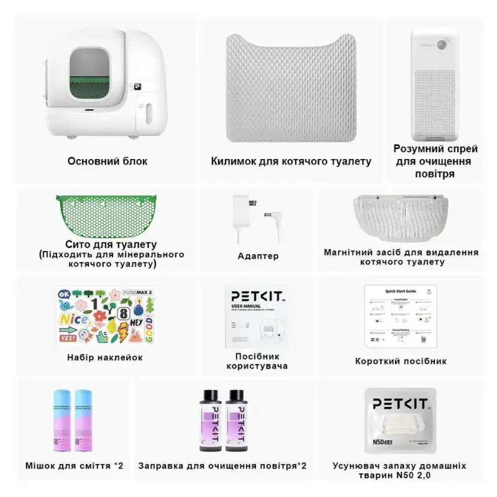 Умный туалет Petkit Pura Max 2 Self-Cleaning Cat Litter Box