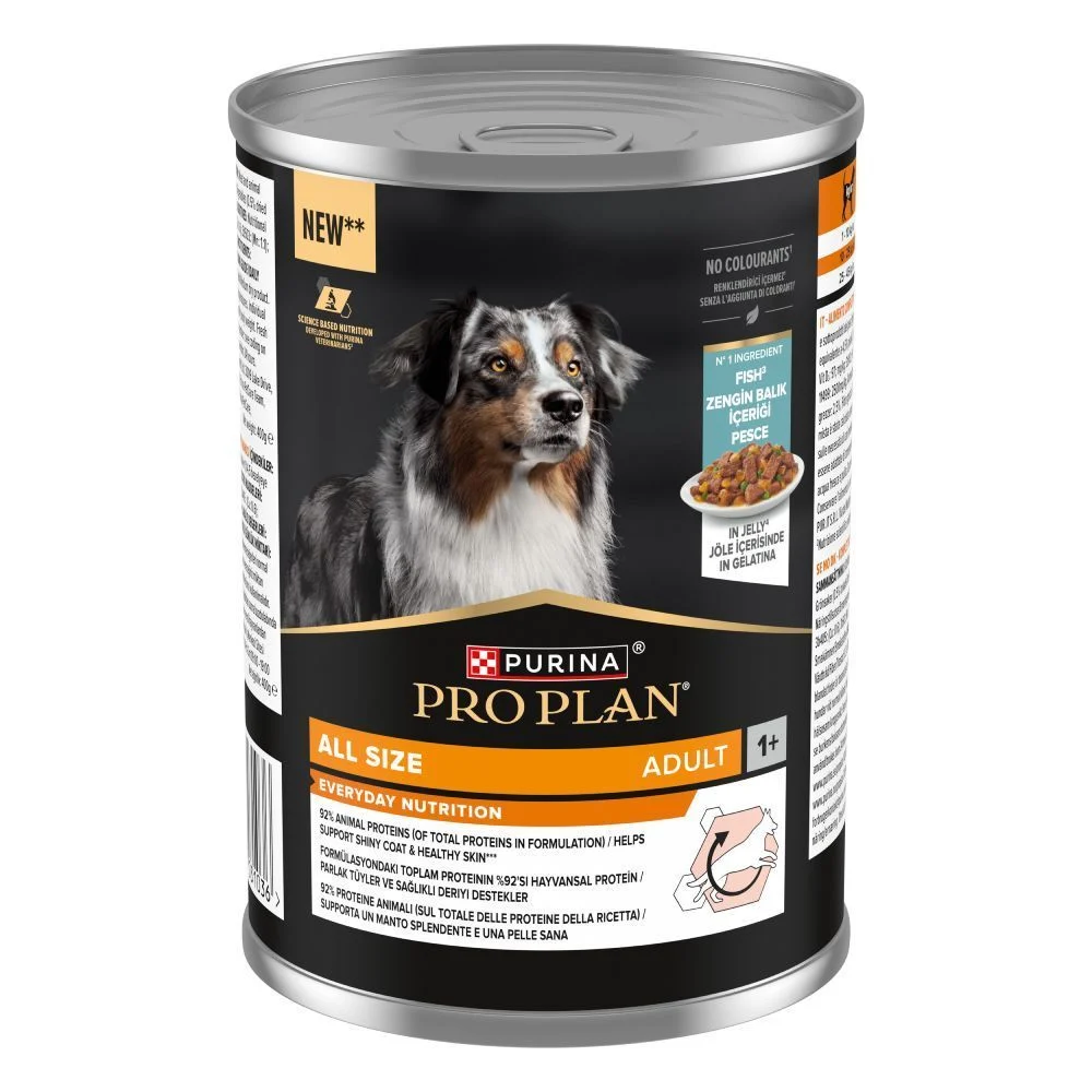 Вологий корм для собак Pro Plan All Size Adult Everyday Nutrition 400 г - риба