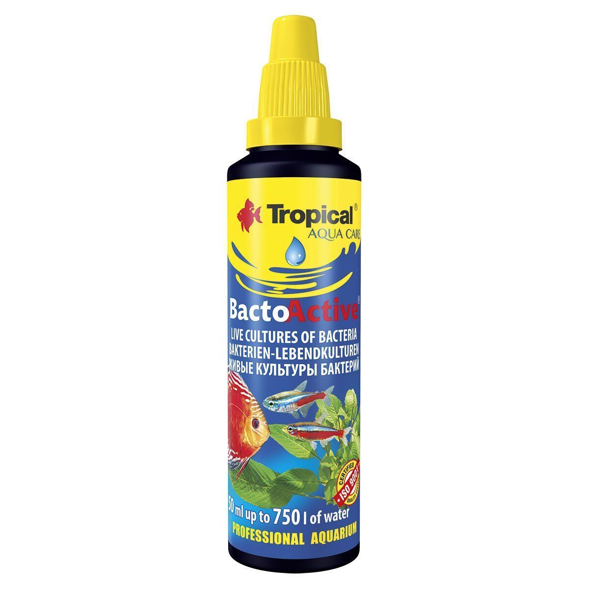 Засіб для підготовки біологічного середовища Tropical «Bacto-Active» 30 мл Засіб для підготовки біологічного середовища Tropical «Bacto-Active» 30 мл