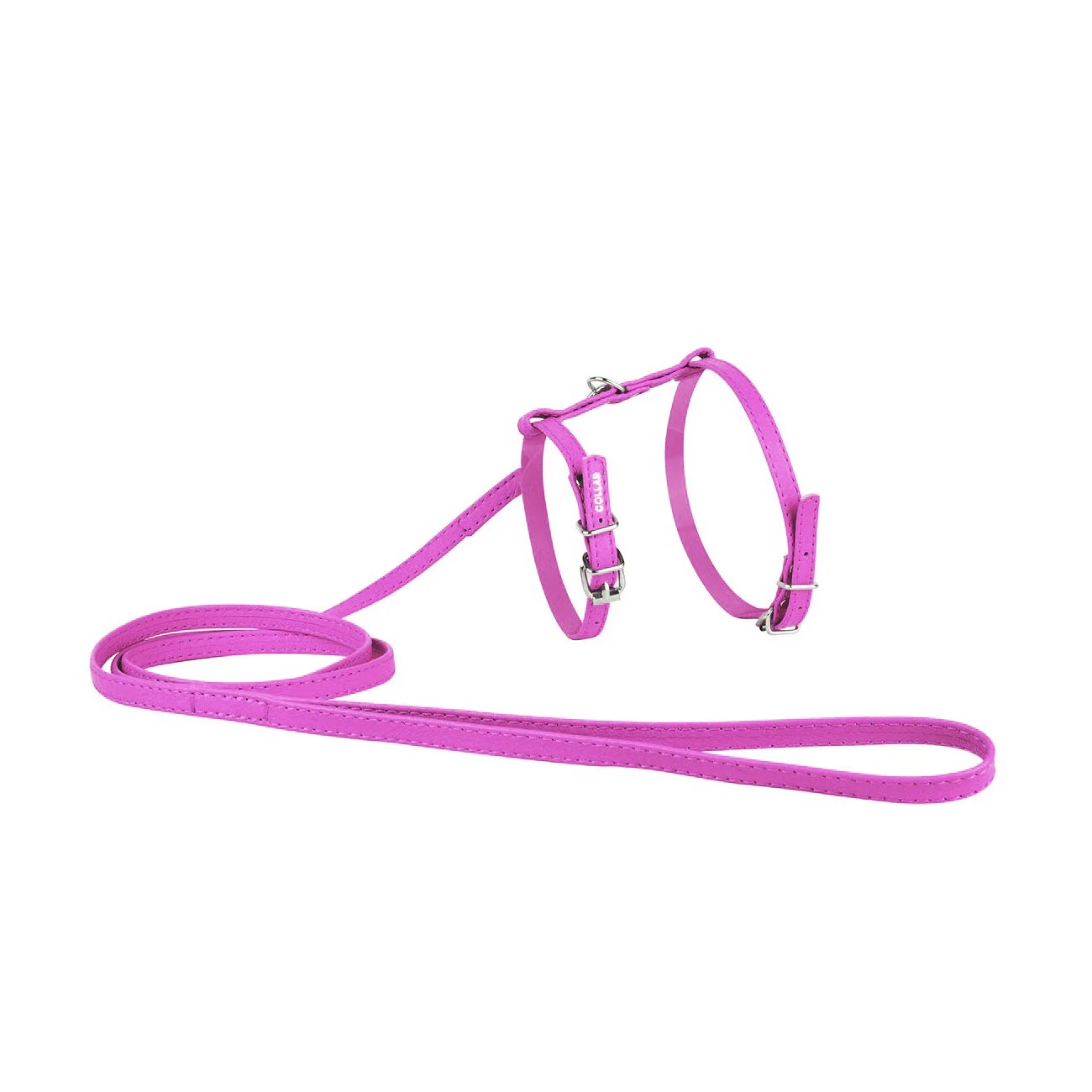 Шлейка с поводком Collar из кожи «Glamour» (Гламур) А:25-33 см / В:35-43 см / 1,15 м / 12 мм (розовая) Шлейка с поводком Collar из кожи «Glamour» (Гламур) А:25-33 см / В:35-43 см / 1,15 м / 12 мм (розовая)