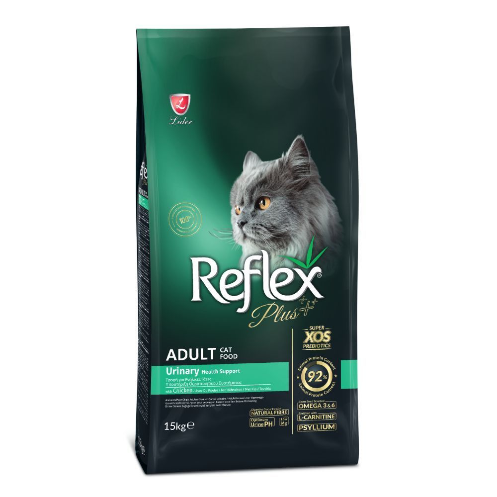 Сухий корм для котів Reflex Plus Adult Urinary 15 кг - курка Сухий корм для котів Reflex Plus Adult Urinary 15 кг - курка