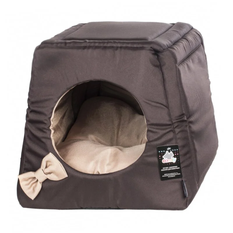 Домик-трансформер Comfy «Lola Trio» 43 x 43 x 39 см (коричневый)