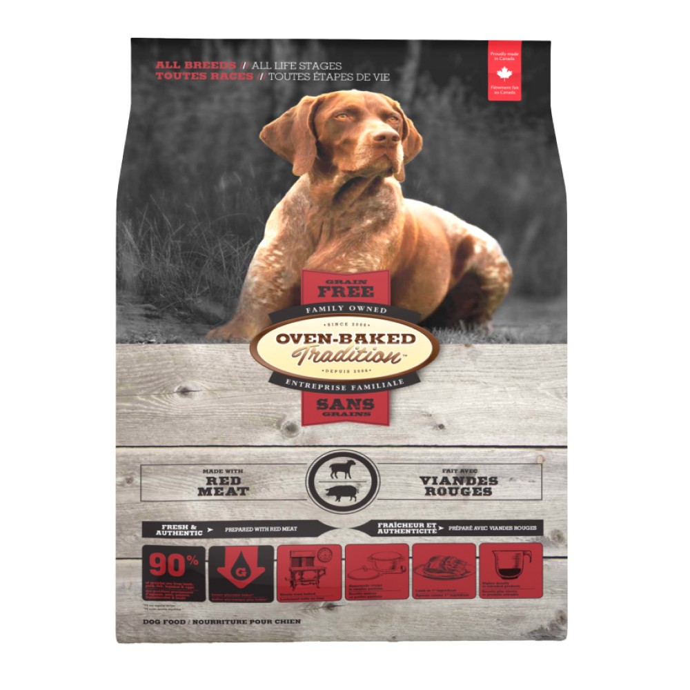 Сухий корм Oven-Baked Tradition Dog Grain Free 5,67 кг - червоне м'ясо Сухий корм Oven-Baked Tradition Dog Grain Free 5,67 кг - червоне м'ясо