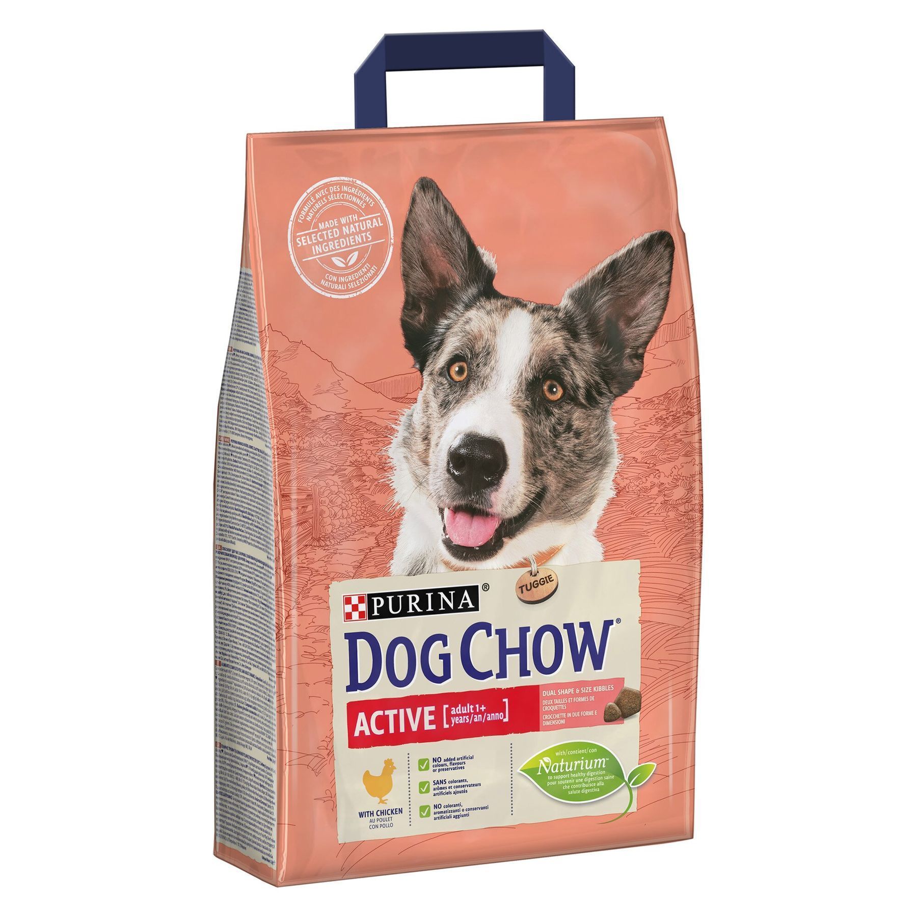 Сухой корм для активных собак всех пород Dog Chow Active Chicken 14 кг (курица)