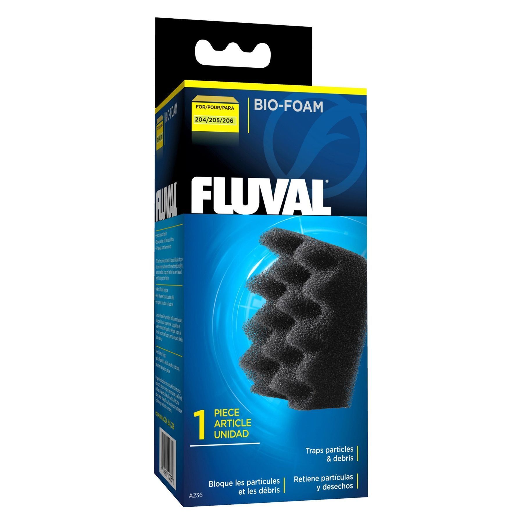 Fluval Bio-Foam губка для зовнішнього фільтру Fluval 204/205/206 Fluval Bio-Foam губка для зовнішнього фільтру Fluval 204/205/206