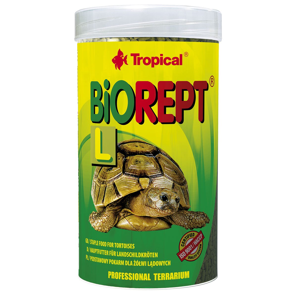 Сухой корм для сухопутных черепах Tropical в палочках «Biorept L» 250 мл Сухой корм для сухопутных черепах Tropical в палочках «Biorept L» 250 мл