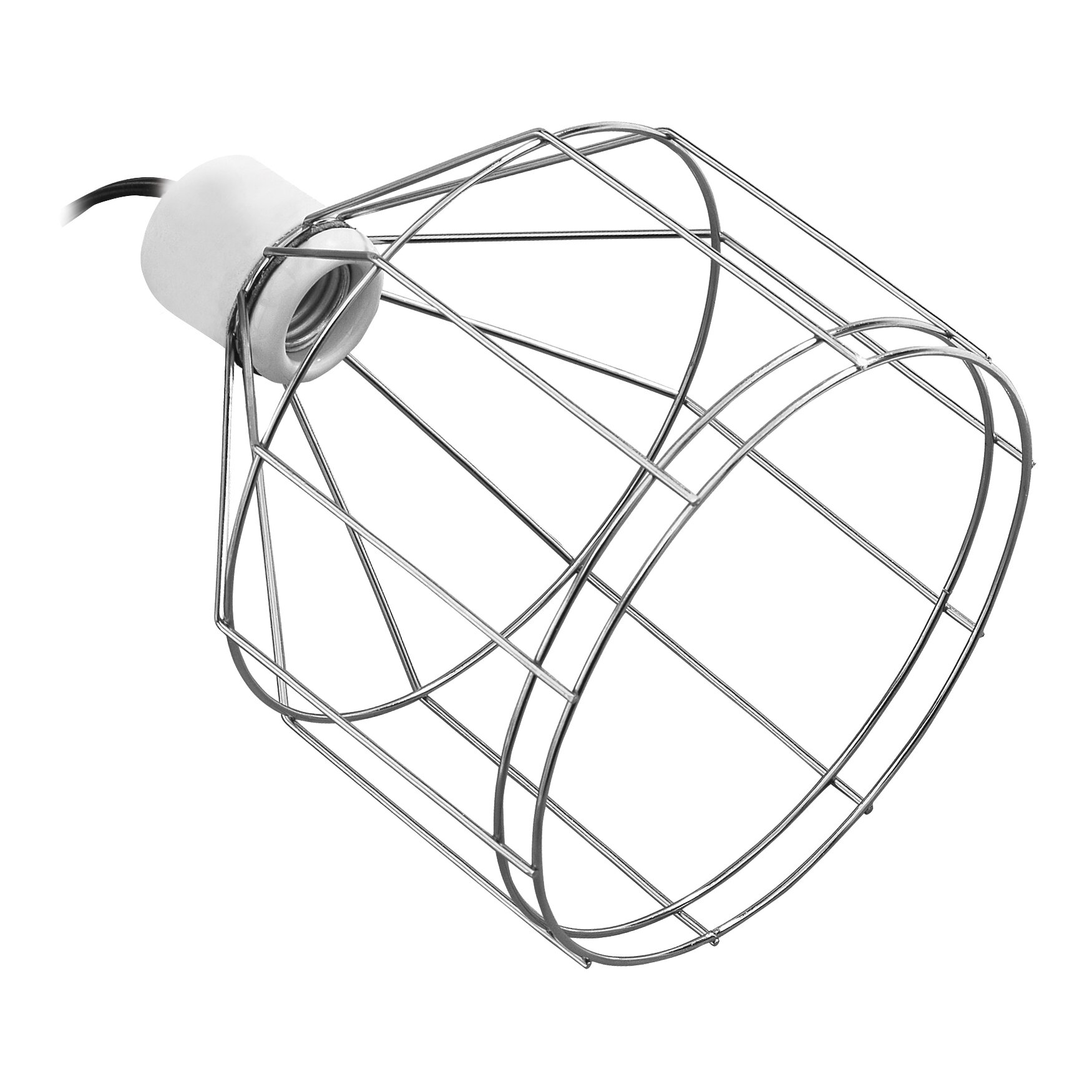Керамический патрон для лампы Exo Terra «Wire Light» E27, 1,80 м (до 250 Вт)