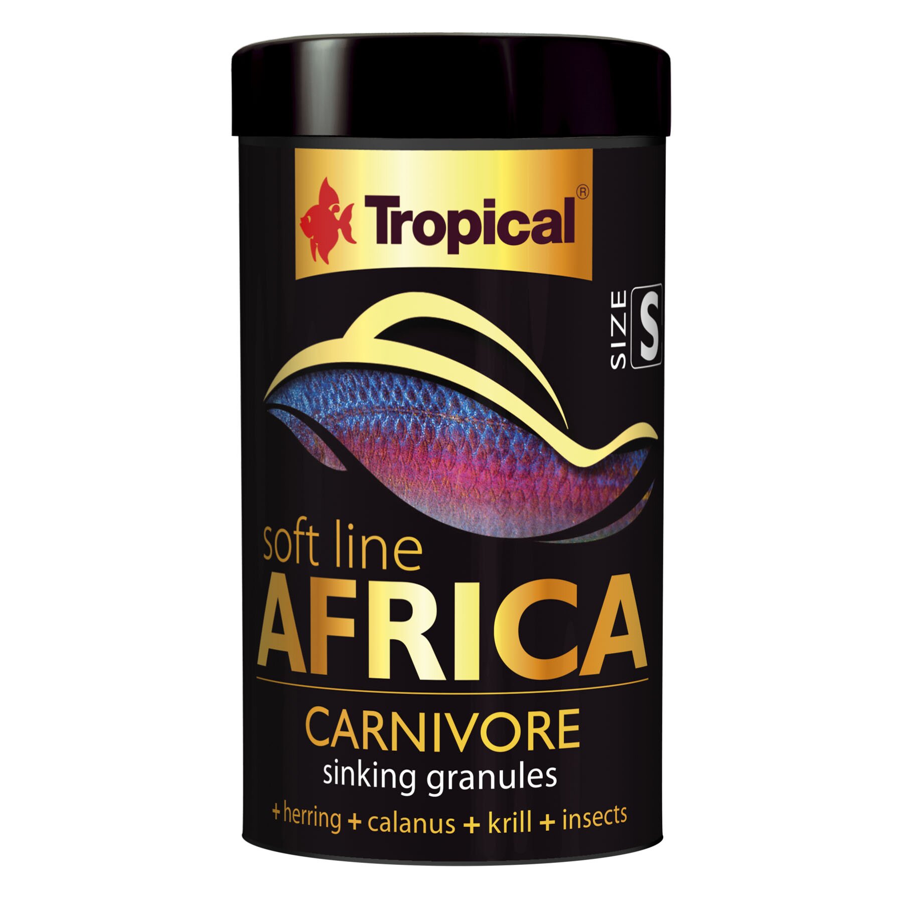 Сухой корм для аквариумных рыб Tropical в чипсах «Soft Line Africa Canivore» 100 мл (для плотоядных цихлид) Сухой корм для аквариумных рыб Tropical в чипсах «Soft Line Africa Canivore» 100 мл (для плотоядных цихлид)
