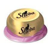Влажный корм для кошек Sheba 80 г — натуральные кусочки океанической рыбы, кальмара и мидии в соусе