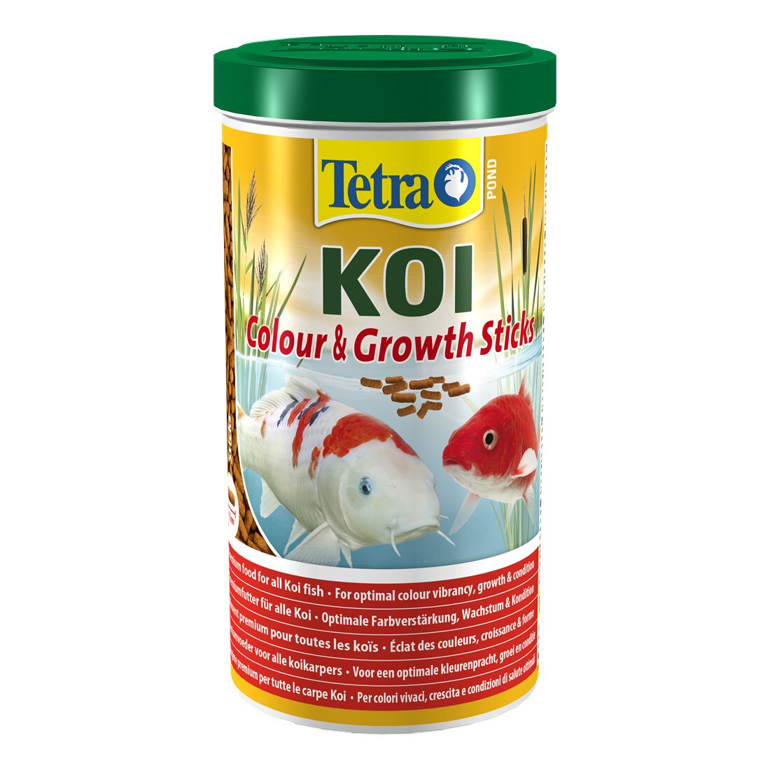 Сухой корм для прудовых рыб Tetra в гранулах «KOI Colour & Growth Sticks» 1 л (для карпов кои) Сухой корм для прудовых рыб Tetra в гранулах «KOI Colour & Growth Sticks» 1 л (для карпов кои)