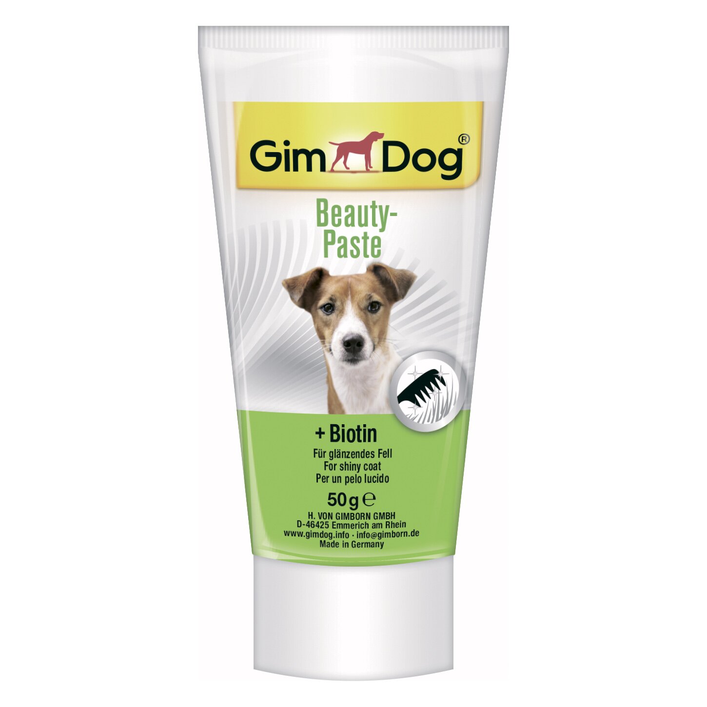Ласощі для собак GimDog Beauty Paste 50 г (для шкіри та шерсті)