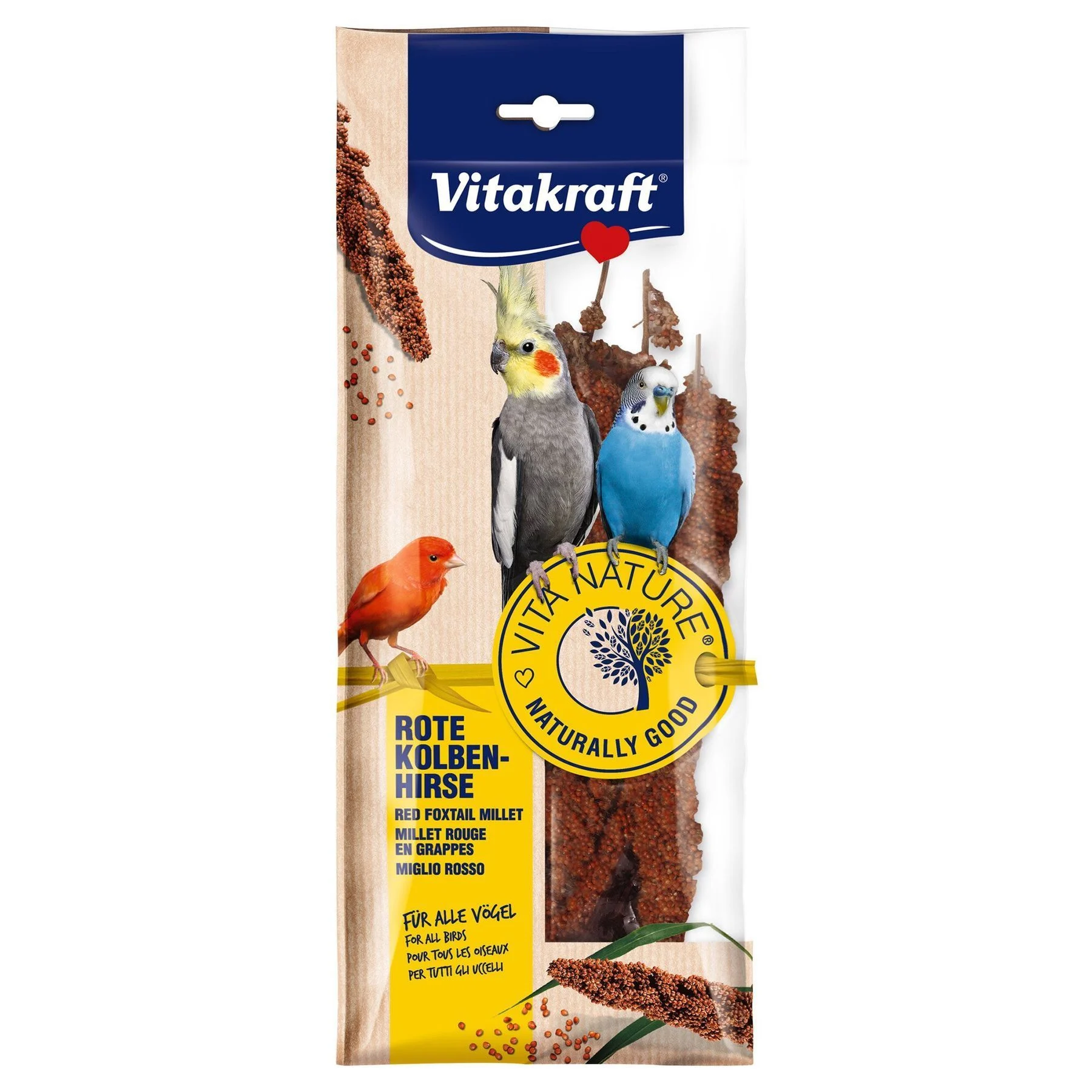 Ласощі для птахів Vitakraft Vita Nature 80 г - чумиза