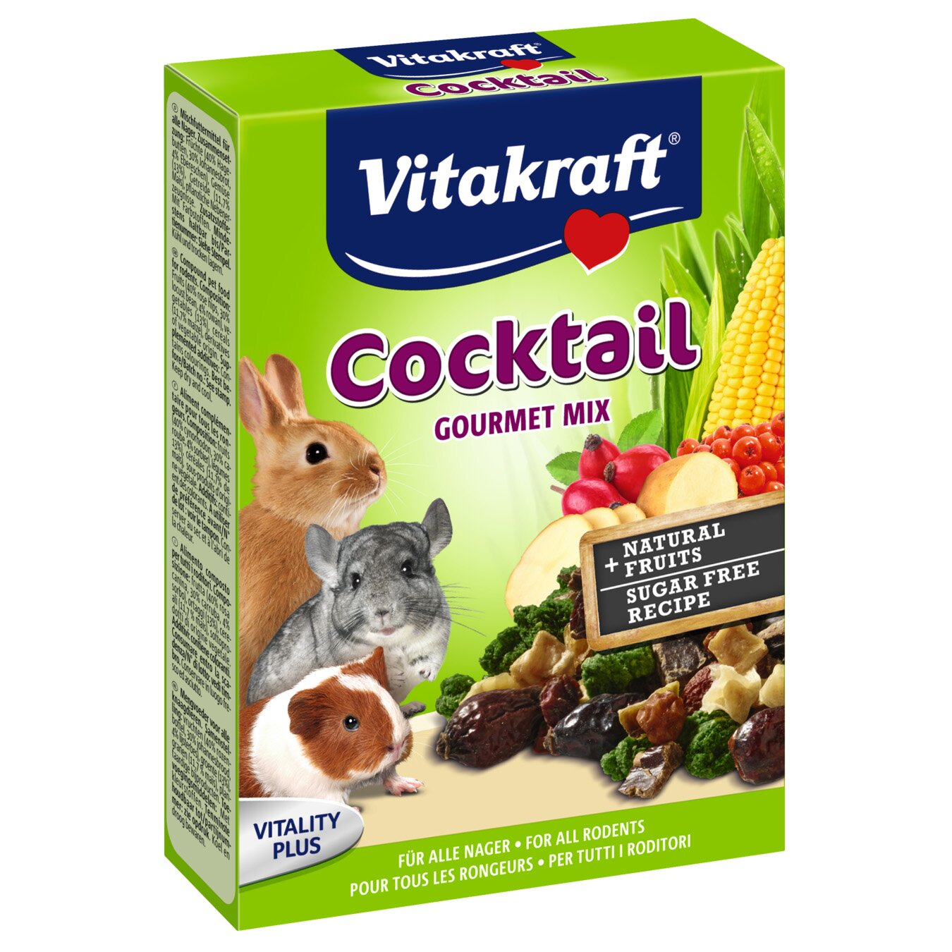 Лакомство для грызунов Vitakraft «Cocktail Gourmet Mix» 50 г (ассорти) Лакомство для грызунов Vitakraft «Cocktail Gourmet Mix» 50 г (ассорти)