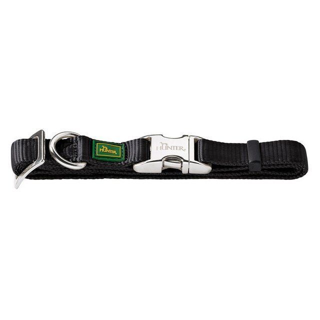Hunter Vario Basic Alu Strong нашийник для собак 30-45 см - чорний Hunter Vario Basic Alu Strong нашийник для собак 30-45 см - чорний