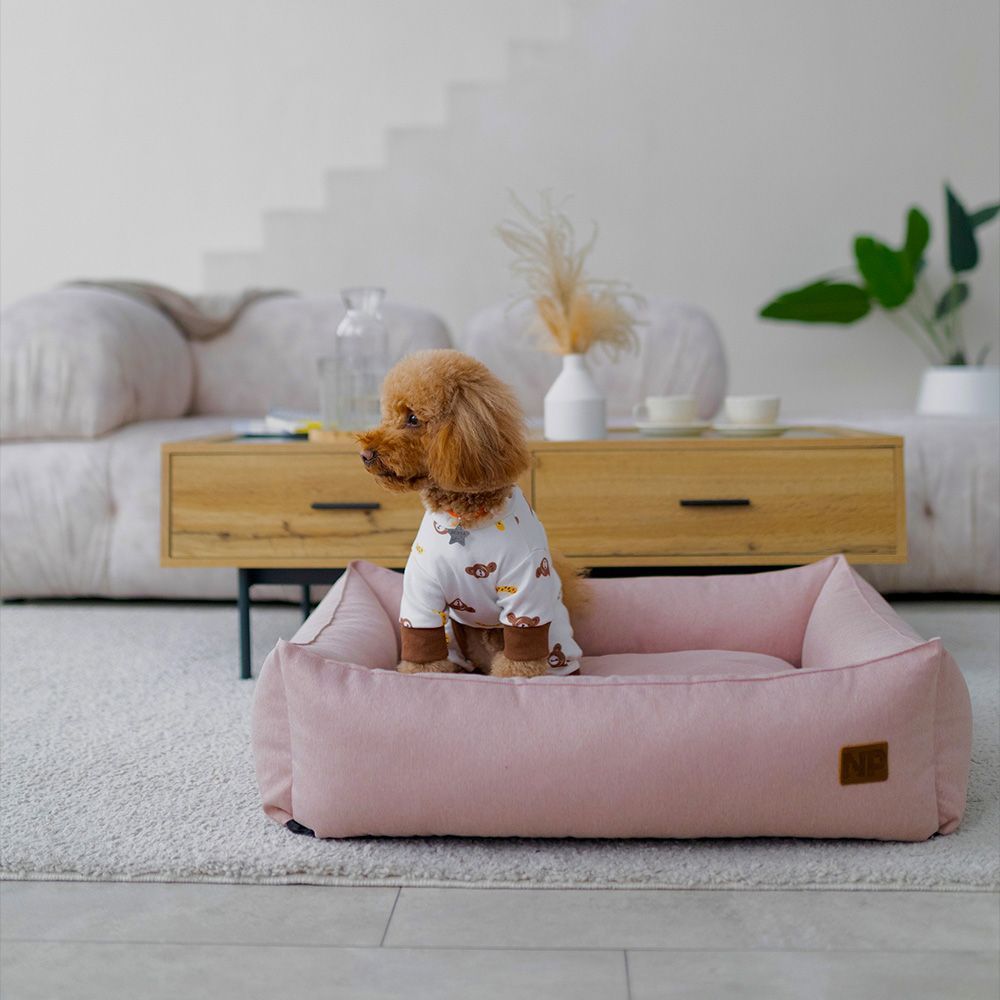 Noble Pet Albert лежак для собак 70х50 см - рожевий
