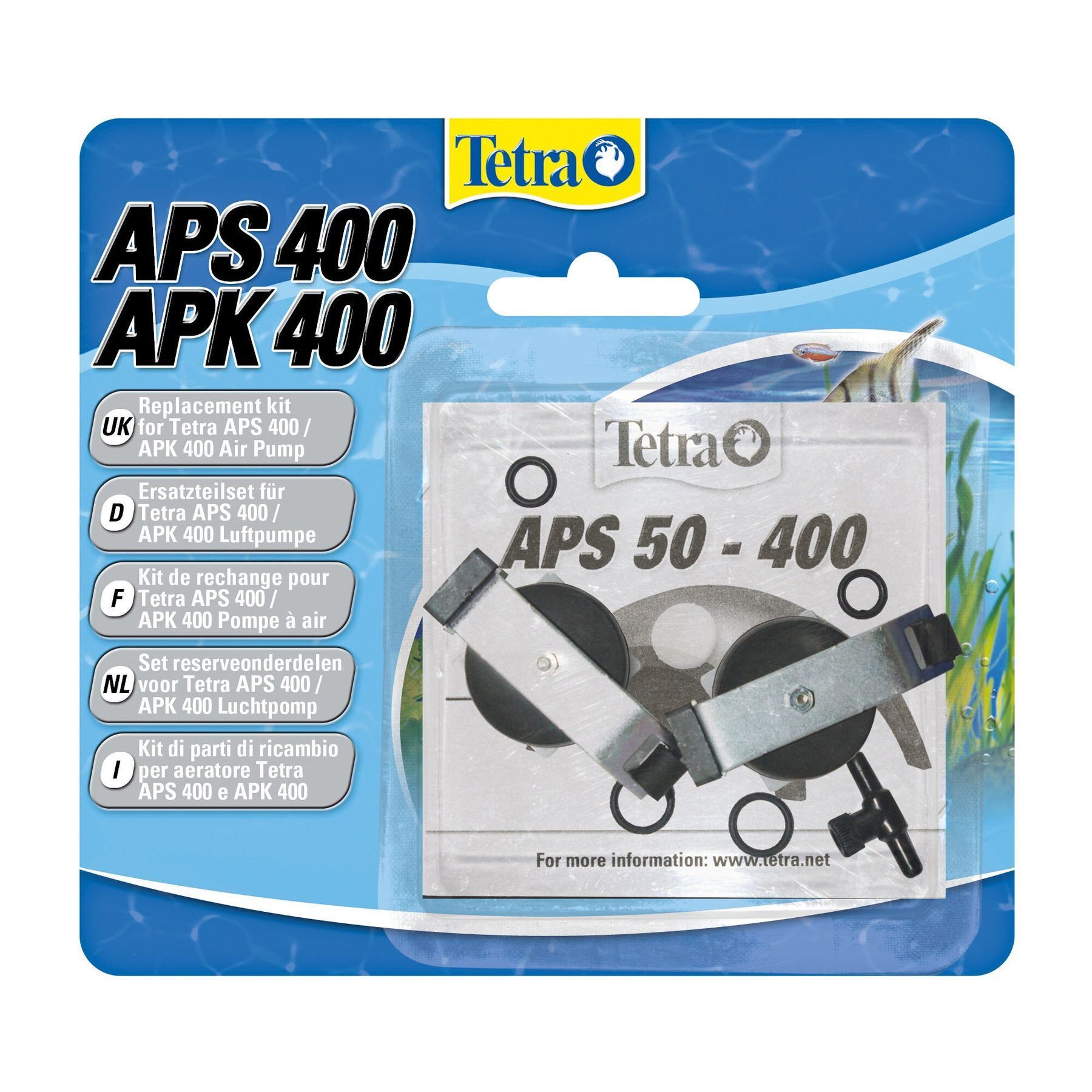 Набір запчастин для компресора Tetra «APS 400» Набір запчастин для компресора Tetra «APS 400»
